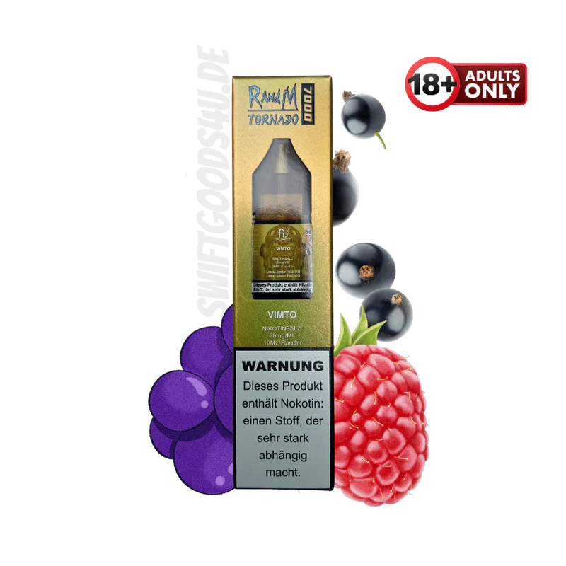 Fumot RandM Tornado 7000 Liquid Vimto VapesGnstiger.de Fumot RandM Tornado 7000 Liquid Vimto VapesGnstiger.de